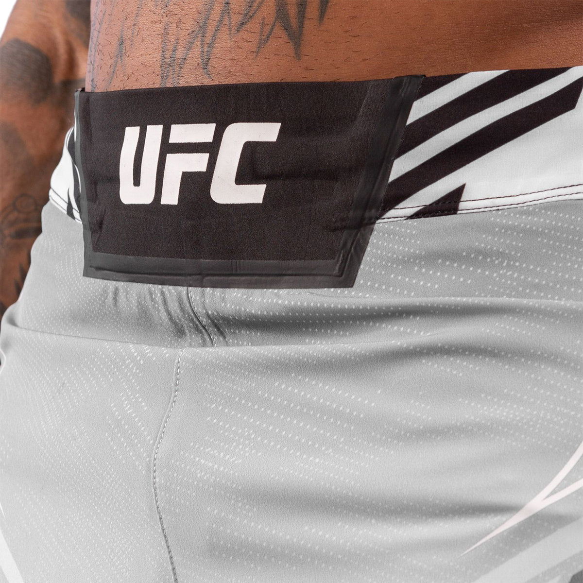 Venum x UFC Authentic Short Fit Mens Fight Shorts - White