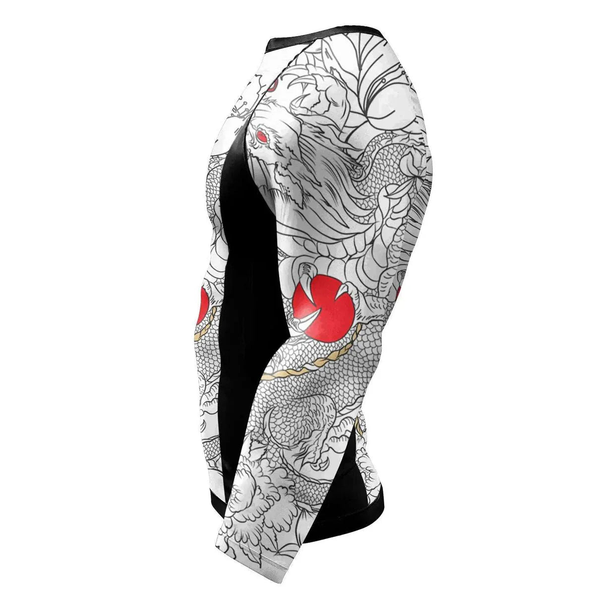 Dragon Roller Premium BJJ No Gi / MMA Set. Rash Guard, Shorts & Spats - MADE TO ORDER 2 WEEK DISPATCH