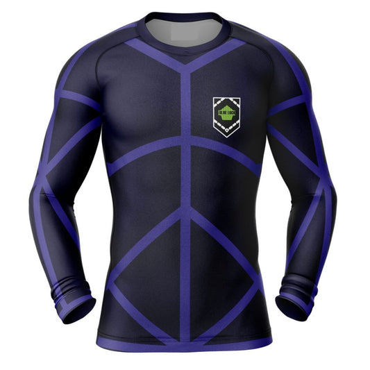 Blue Lock Player Uniform Premium Rash Guard - LONG OR SHORT SLEEVE - MADE TO ORDER 2 WEEK DISPATCH