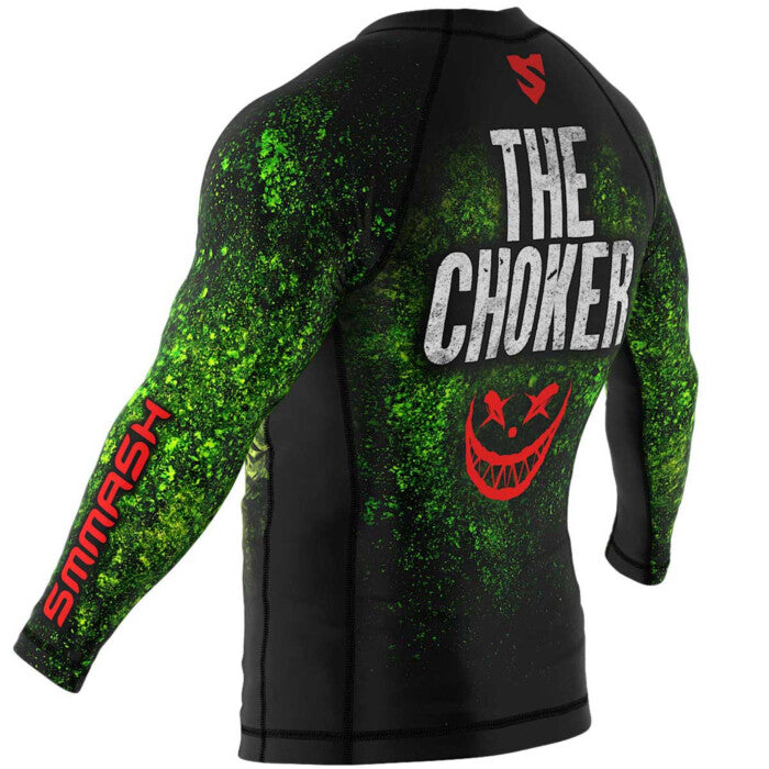 Joker Choker Premium Long Sleeve BJJ Rash Guard