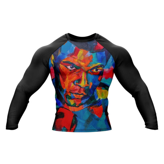 Muhammad Ali Premium Rash Guard - LONG OR SHORT SLEEVE - MADE TO ORDER 2 WEEK DISPATCH
