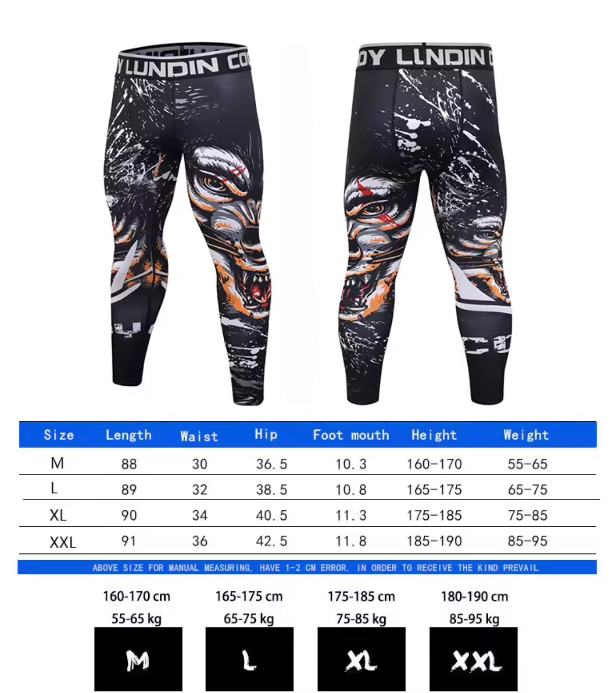 Wolf Premium BJJ No Gi / MMA Set. Rash Guard, Shorts & Spats - MADE TO ORDER 2 WEEK DISPATCH