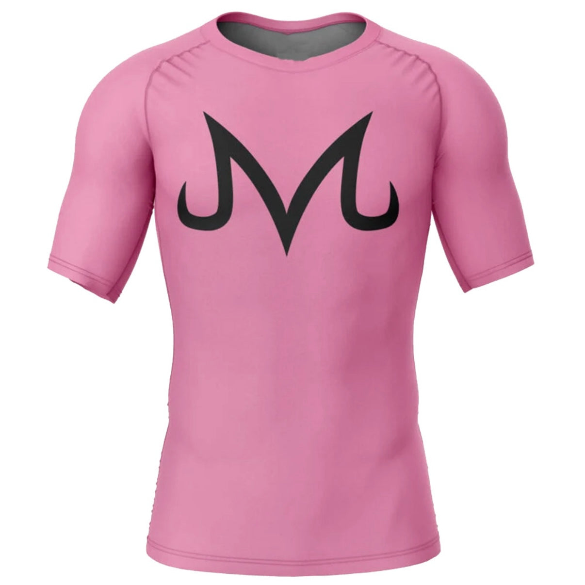 Dragon Ball Z Pink Majin Buu Premium Short Sleeve Rash Guard - MADE TO ORDER 2 WEEK DISPATCH