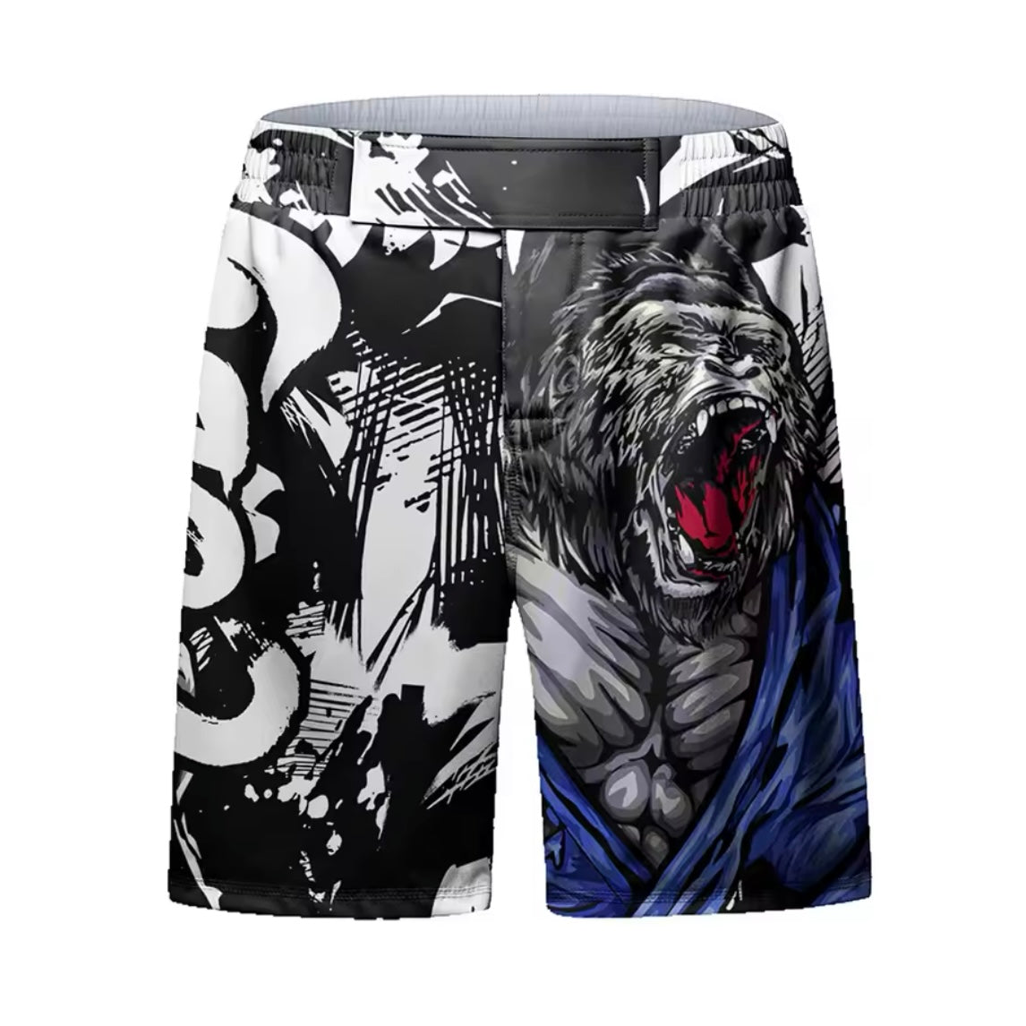 Gorilla Rage Premium BJJ No Gi / MMA Set. Rash Guard, Shorts & Spats - MADE TO ORDER 2 WEEK DISPATCH