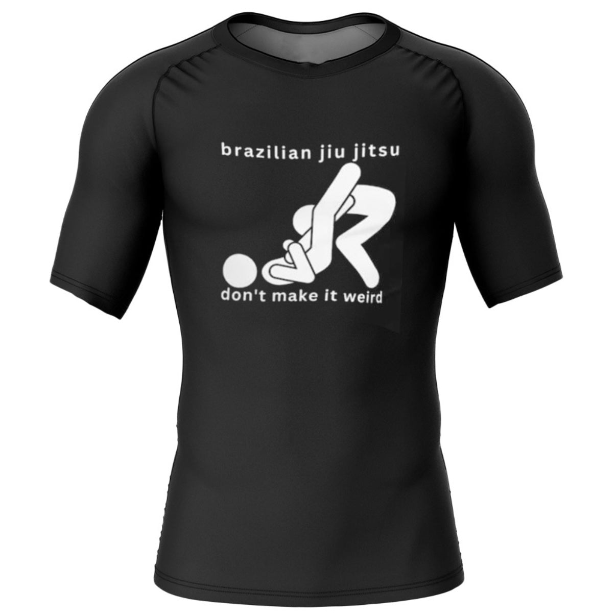 BJJ Funny Premium Short Sleeve Rash Guard - MADE TO ORDER 2 WEEK DISPATCH