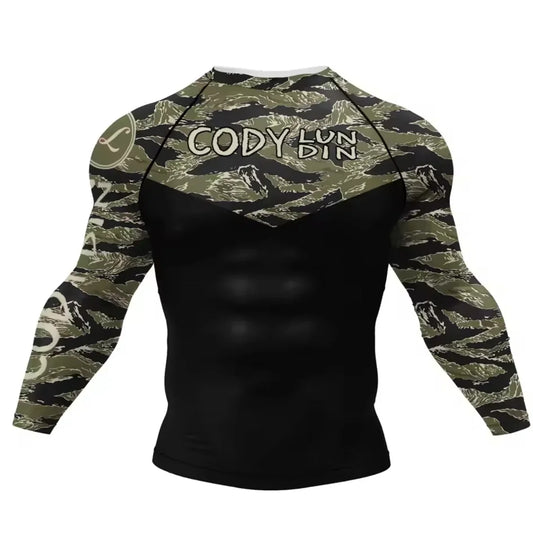 Green Canopy Premium BJJ / MMA Rash Guard - LONG & SHORT SLEEVE VARIATIONS - MADE TO ORDER 2 WEEK DISPATCH