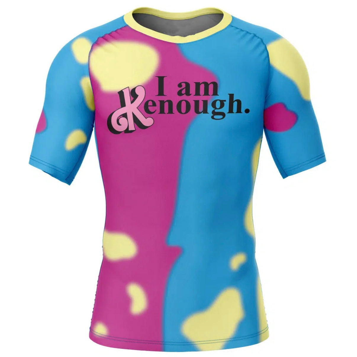 Barbie I am Kenough Premium Short Sleeve Rash Guard - MADE TO ORDER 2 WEEK DISPATCH