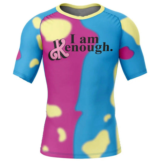 Barbie I am Kenough Premium Short Sleeve Rash Guard - MADE TO ORDER 2 WEEK DISPATCH