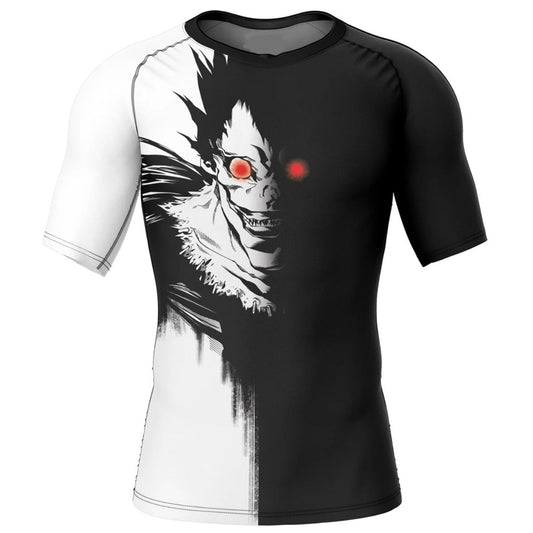Death Note Ryuk Premium Short Sleeve Rash Guard - MADE TO ORDER 2 WEEK DISPATCH