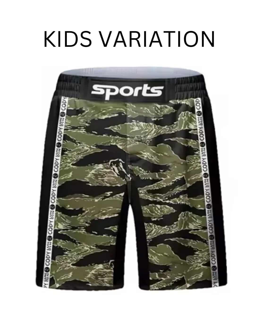 Green Canopy Premium BJJ No Gi / MMA Grappling Shorts - MADE TO ORDER 2 WEEK DISPATCH