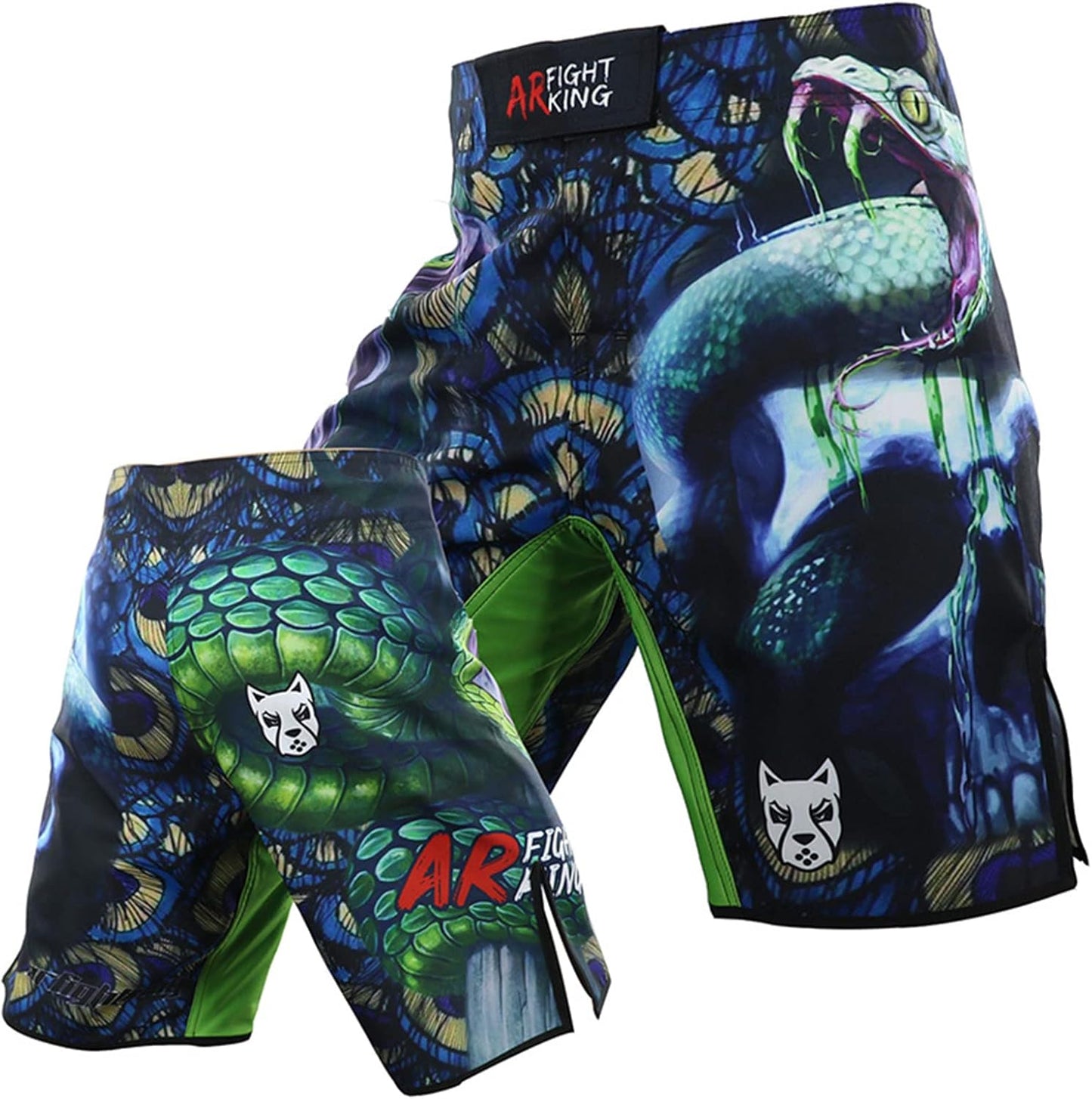 Snake Venom Premium MMA Grappling Shorts - MADE TO ORDER 2 WEEK DISPATCH