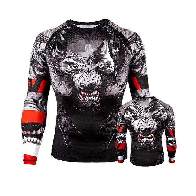 Werewolf Premium Long Sleeve BJJ Rash Guard