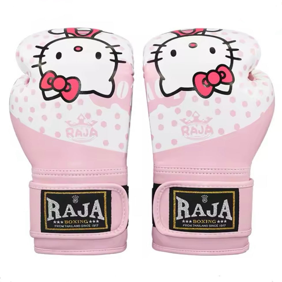 Hello Kitty Premium Boxing Gloves - Kids Age 5-11 - MADE TO ORDER 2 WEEK DISPATCH