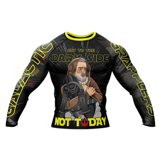 Star Wars Dark Side Choke Premium BJJ / MMA Rash Guard - LONG OR SHORT SLEEVE - MADE TO ORDER 2 WEEK DISPATCH