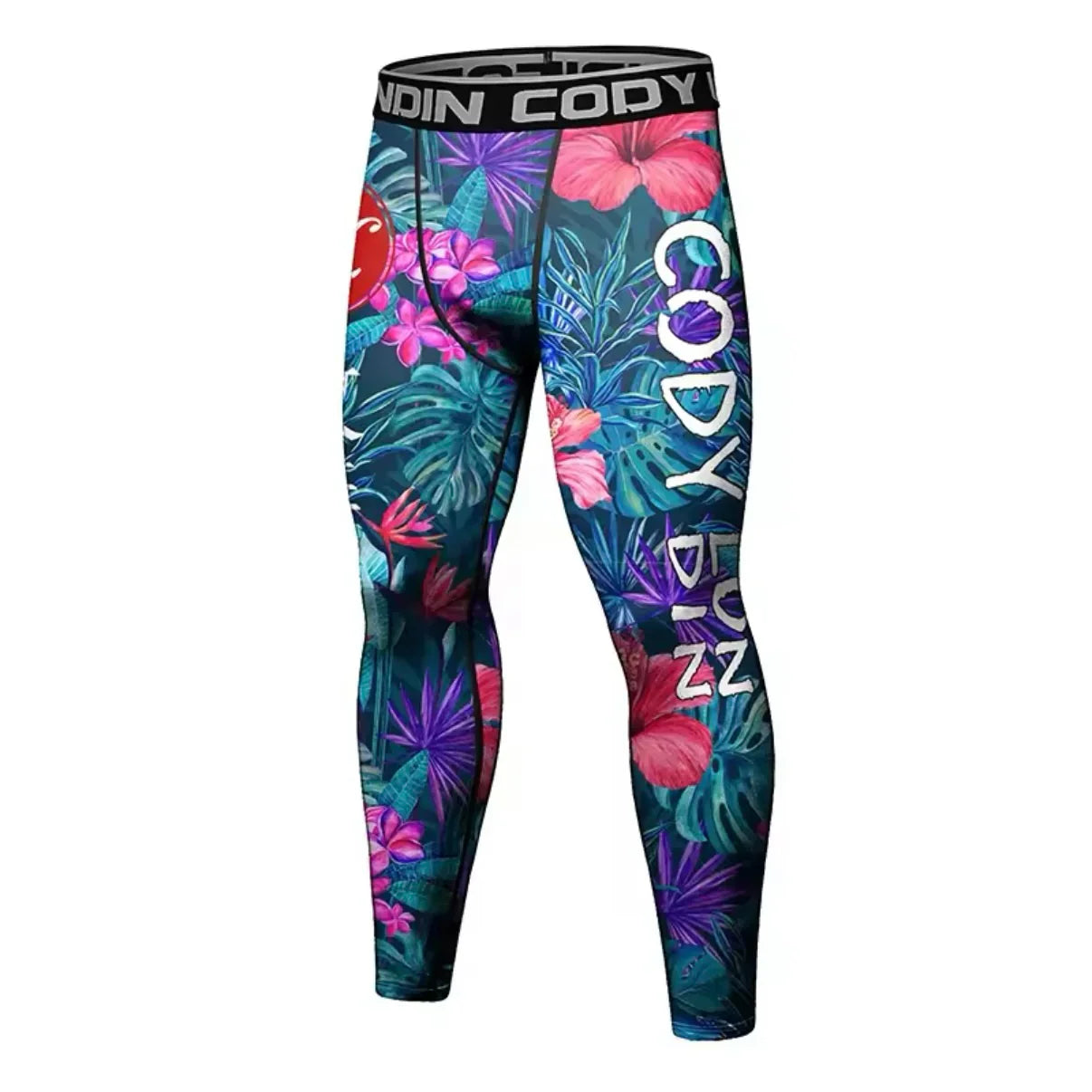 Flower Premium Compression Spats for BJJ, MMA, Wrestling, CrossFit, Yoga, Running, Cycling, and More - MADE TO ORDER 2 WEEK DISPATCH