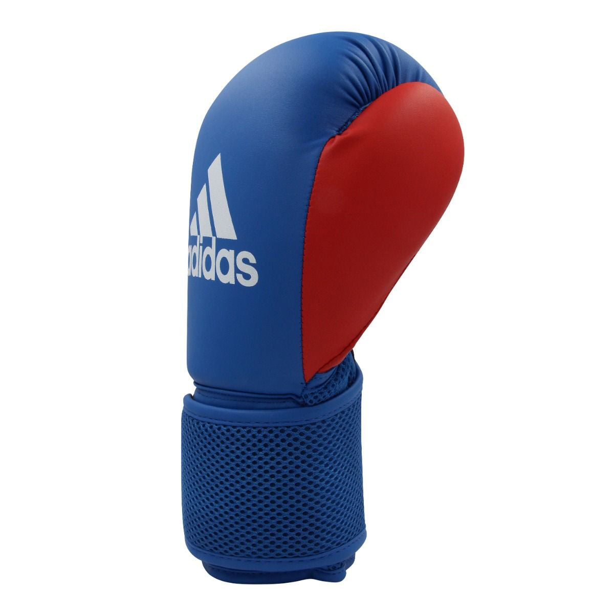 Adidas Kids Blue 6oz Mesh Boxing Gloves & Focus Mitts Set