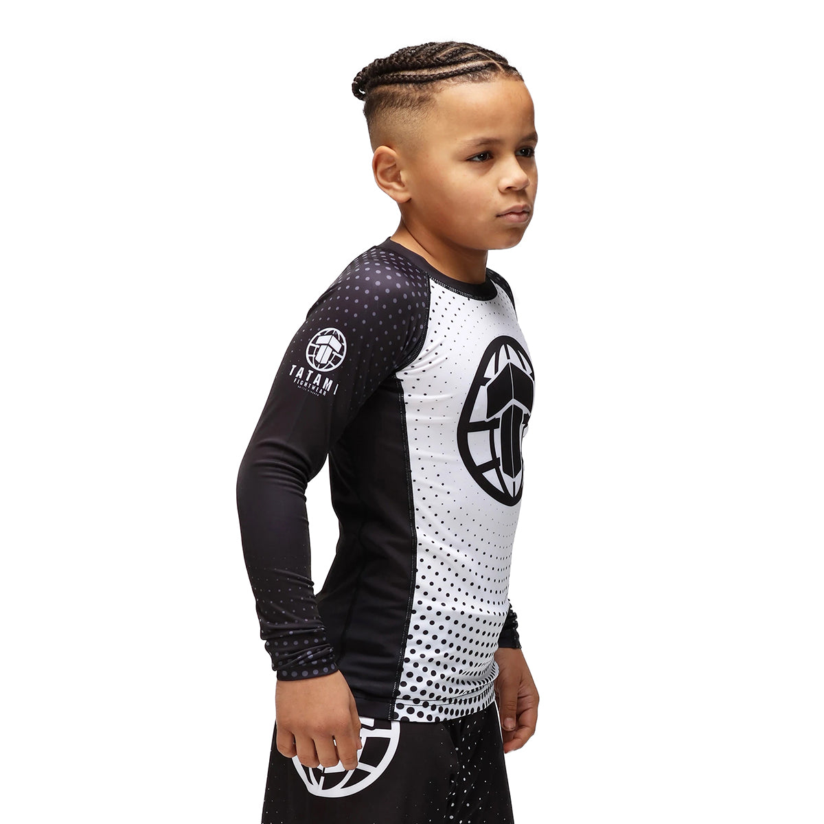 Tatami Kids Shockwave Long Sleeve Rash Guard