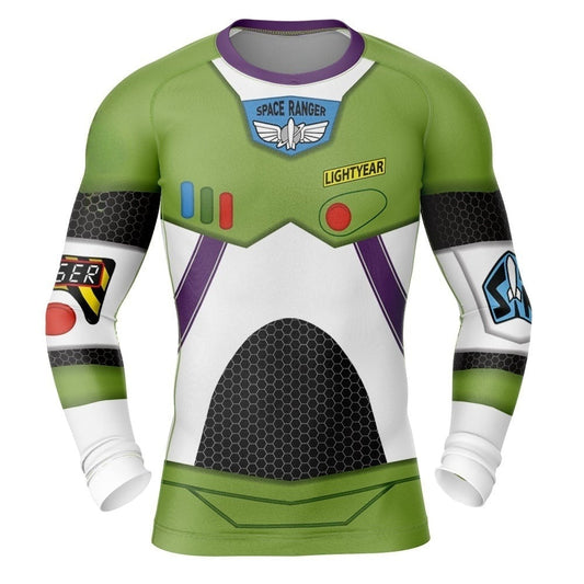 Buzz Lightyear Premium Long Sleeve Rash Guard - MADE TO ORDER 2 WEEK DISPATCH