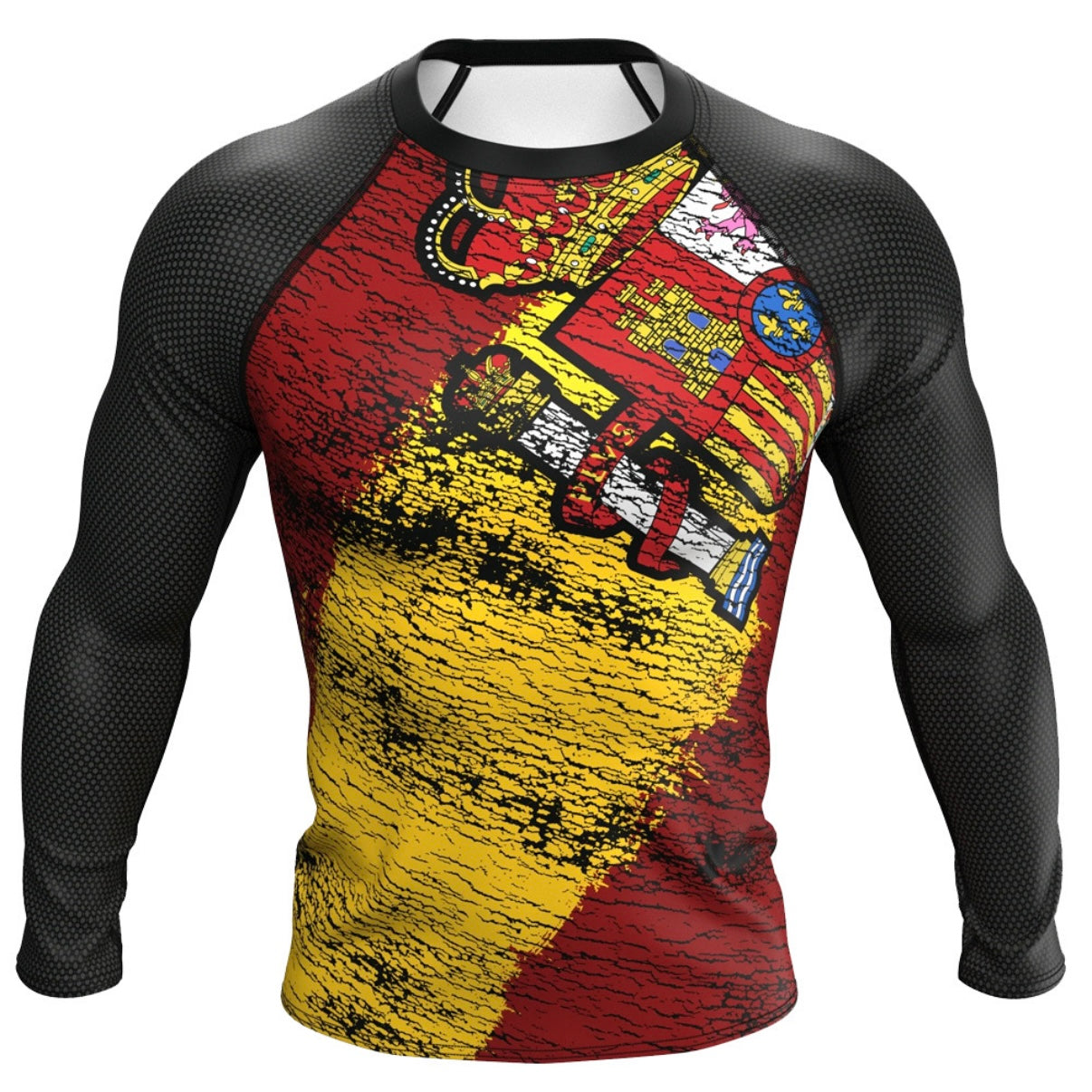 Spain (España) Premium Rash Guard - LONG OR SHORT SLEEVE - MADE TO ORDER 2 WEEK DISPATCH