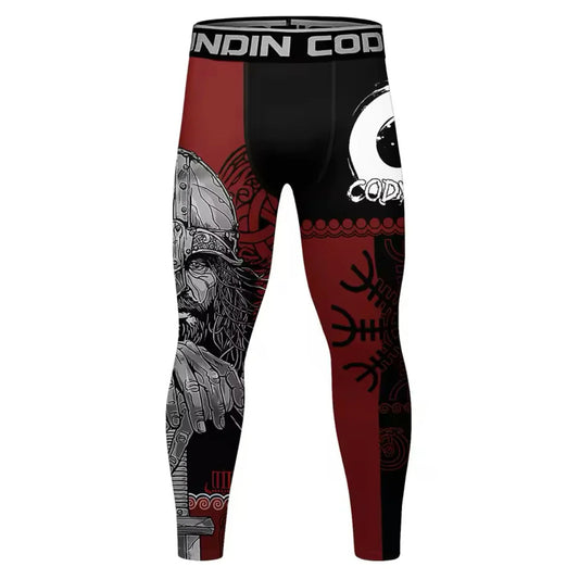 Viking Premium Compression Spats For BJJ, MMA, Wrestling, CrossFit, Yoga, Running, Cycling, and More - MADE TO ORDER 2 WEEK DISPATCH