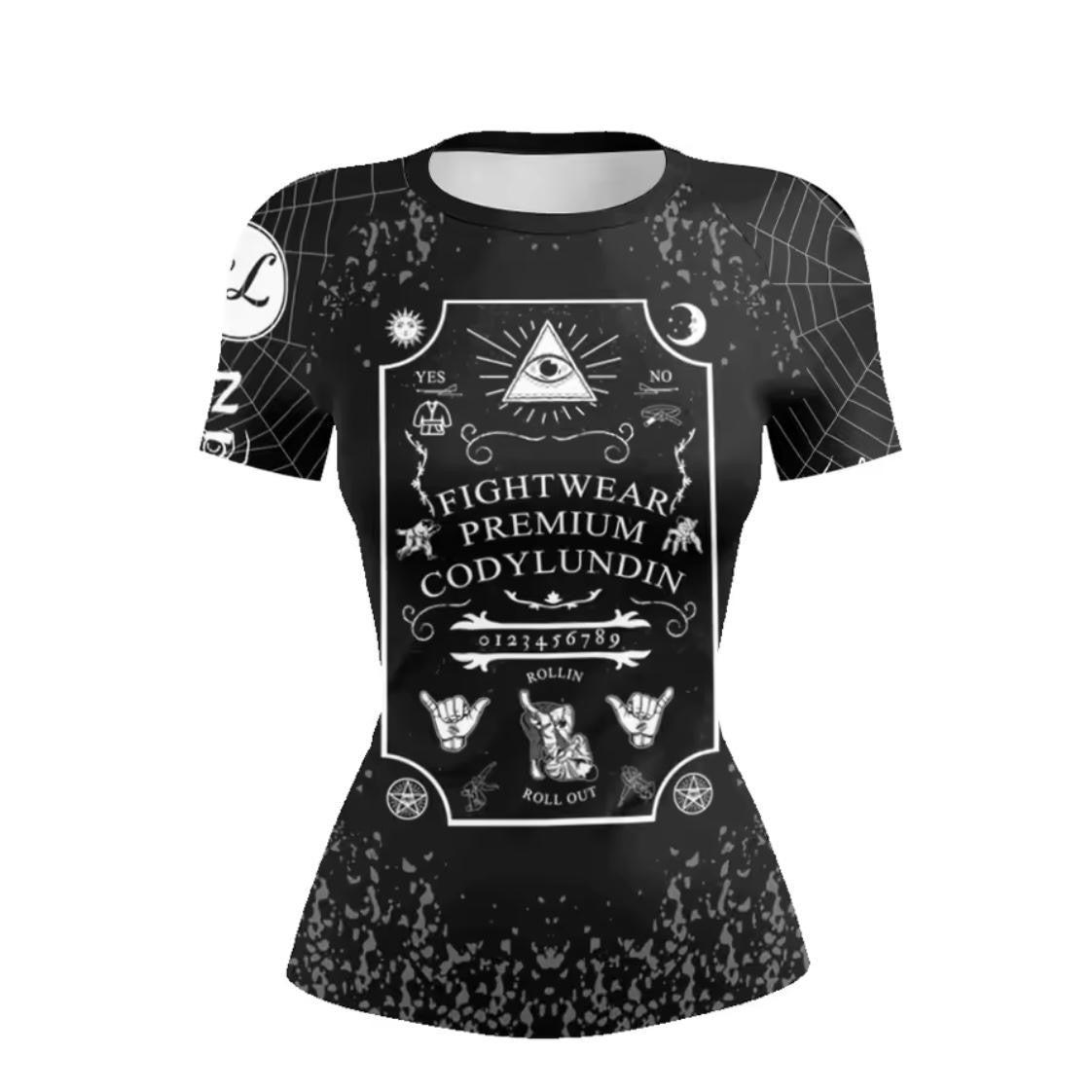 Women’s Ouija Premium BJJ / MMA Rash Guard - MADE TO ORDER 2 WEEK DISPATCH