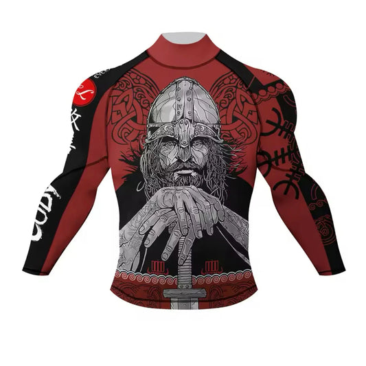 Viking Premium BJJ / MMA High Neck Rash Guard - LONG & SHORT SLEEVE VARIATIONS - MADE TO ORDER 2 WEEK DISPATCH