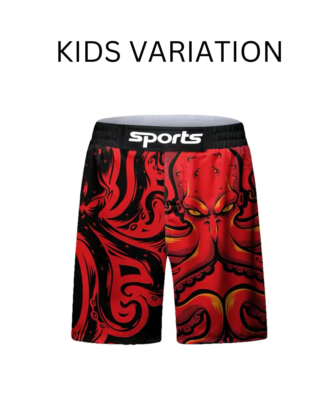 Octopus Premium BJJ No Gi / MMA Grappling Shorts - MADE TO ORDER 2 WEEK DISPATCH