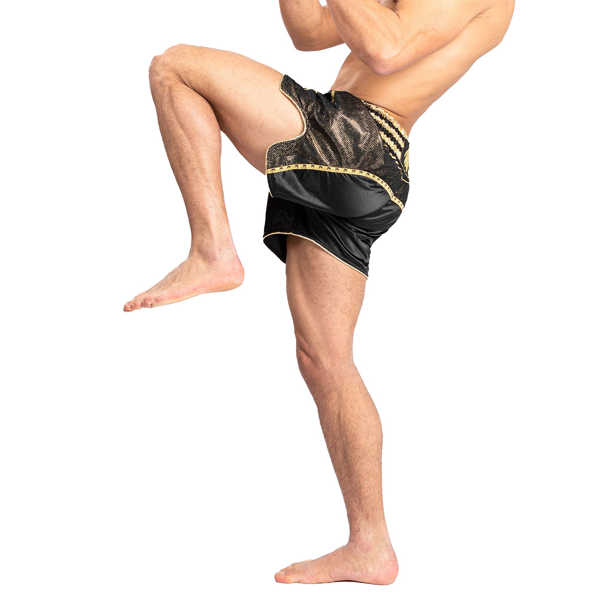 Venum Absolute 2.0 Muay Thai Shorts - Black/Gold