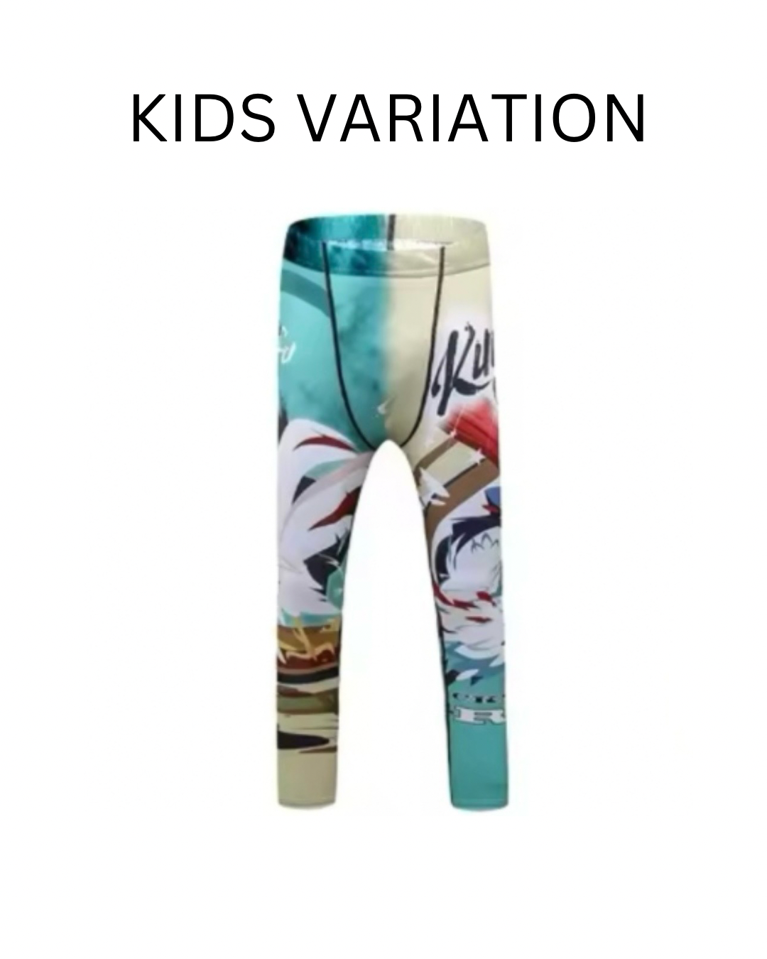 Kung Fu Chicken Premium BJJ No Gi / MMA Set. Rash Guard, Shorts & Spats - MADE TO ORDER 2 WEEK DISPATCH