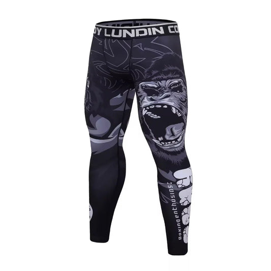 Gorilla Premium Compression Spats for BJJ, MMA, Wrestling, CrossFit, Yoga, Running, Cycling, and More - MADE TO ORDER 2 WEEK DISPATCH