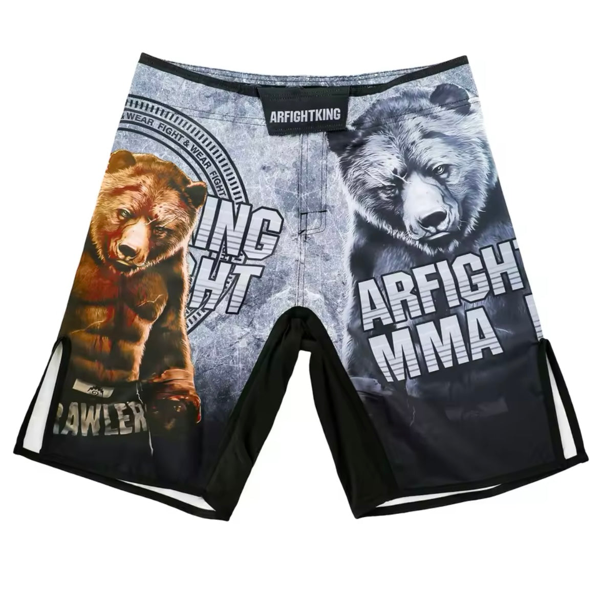 Bear Fight Premium MMA Grappling Shorts - MADE TO ORDER 2 WEEK DISPATCH