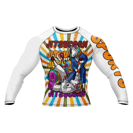 Jitsucorn Premium Rash Guard - LONG OR SHORT SLEEVE - MADE TO ORDER 2 WEEK DISPATCH