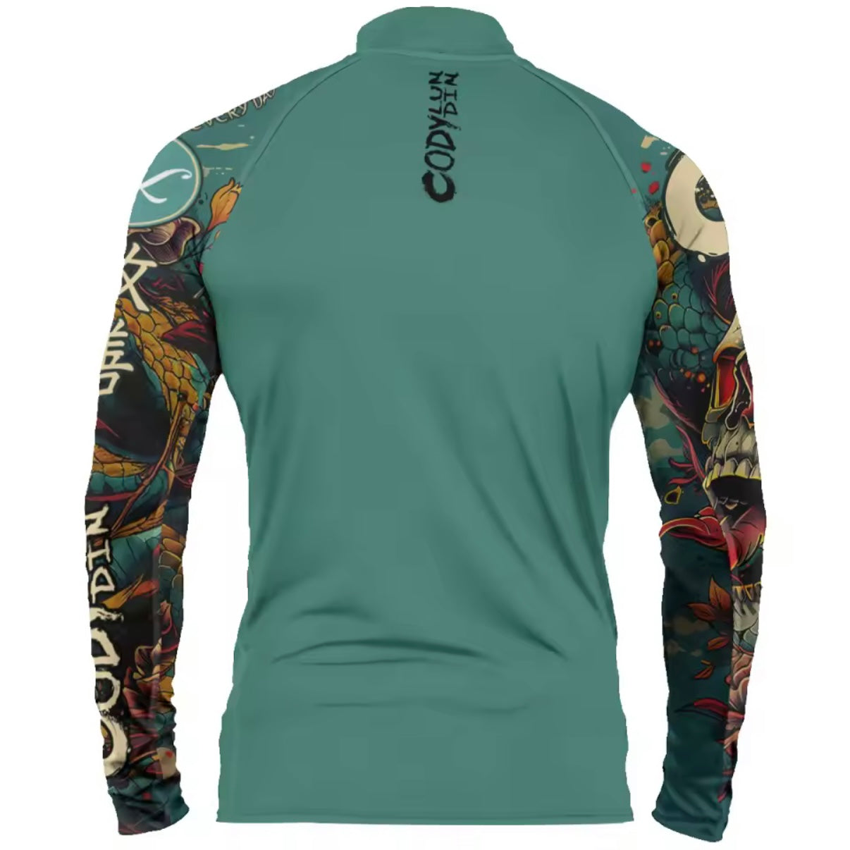 Skull & Dragon Premium BJJ / MMA Long Sleeve Rash Guard - MADE TO ORDER 2 WEEK DISPATCH