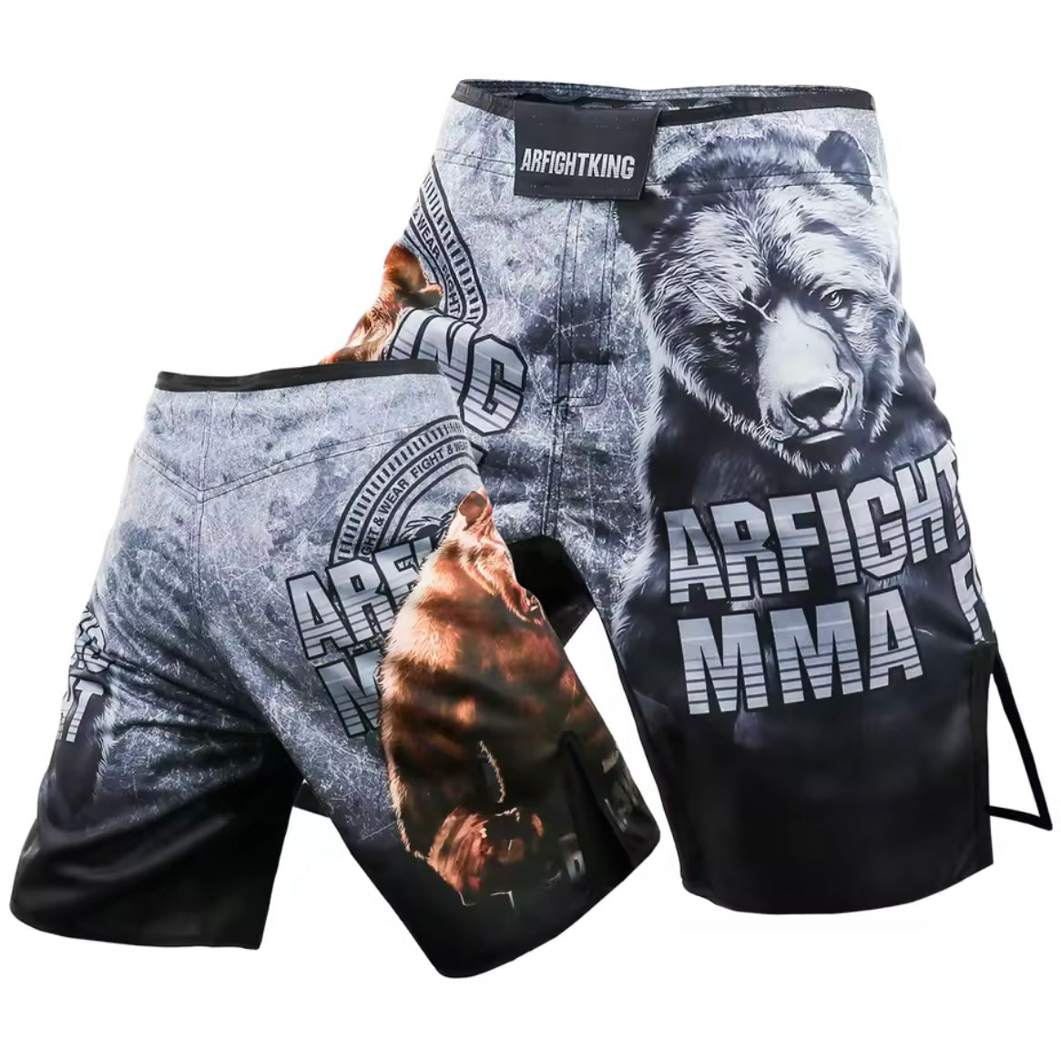 Bear Fight Premium MMA Grappling Shorts - MADE TO ORDER 2 WEEK DISPATCH