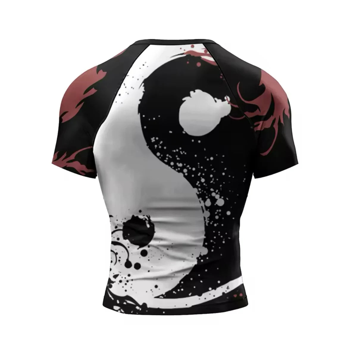 Yin Yang Premium BJJ / MMA Rash Guard - LONG & SHORT SLEEVE VARIATIONS - MADE TO ORDER 2 WEEK DISPATCH