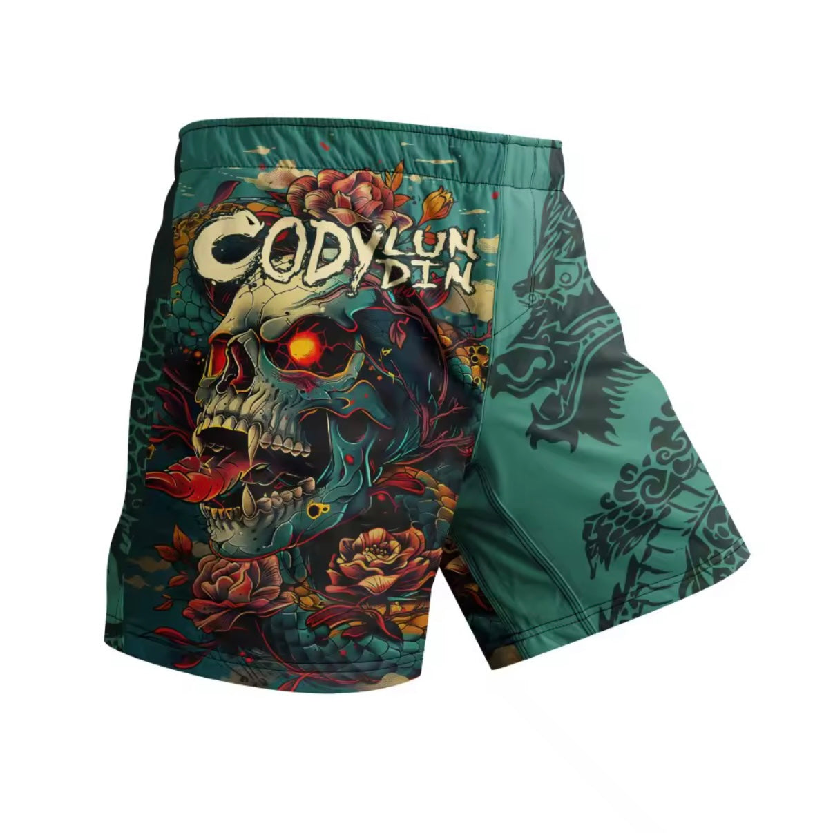 Skull & Dragon Premium BJJ No Gi Grappling Shorts - MADE TO ORDER 2 WEEK DISPATCH