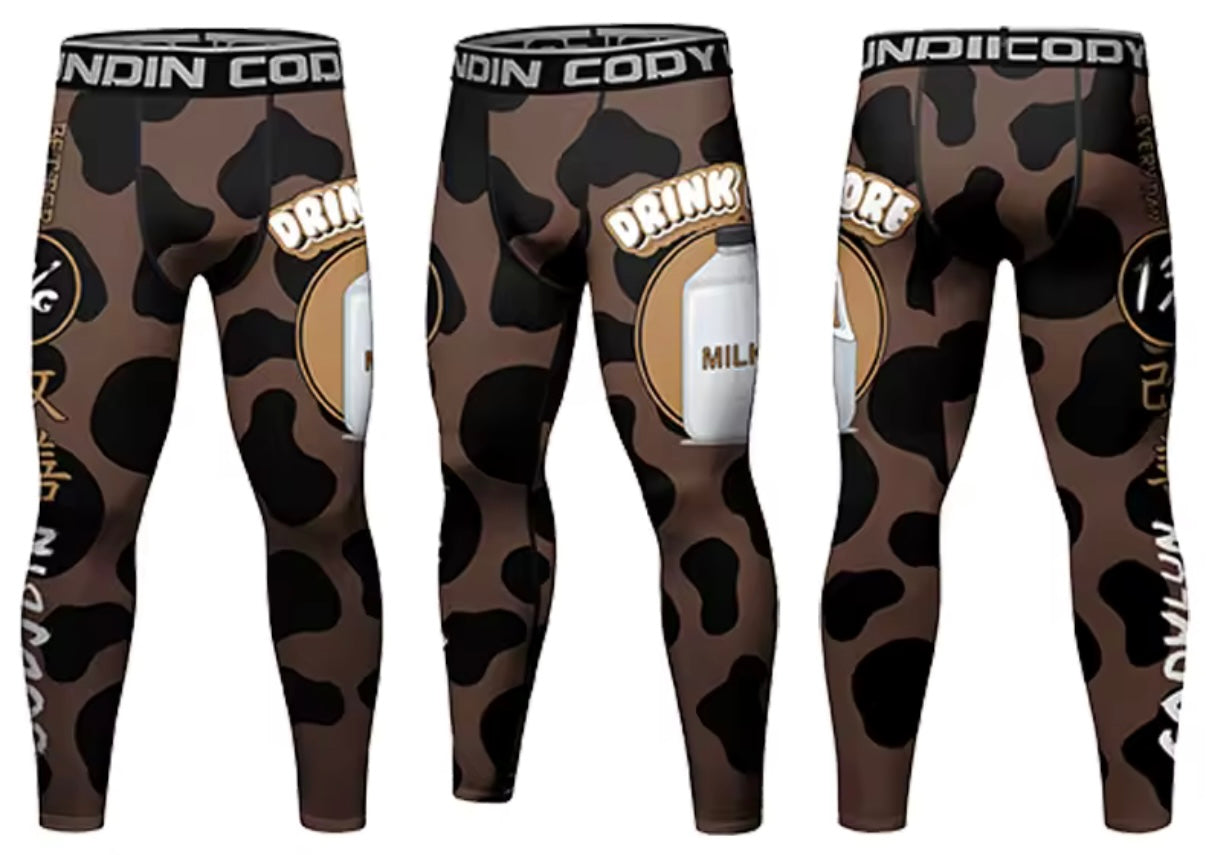 Milk Premium BJJ No Gi / MMA Set. Rash Guard, Shorts & Spats - MADE TO ORDER 2 WEEK DISPATCH
