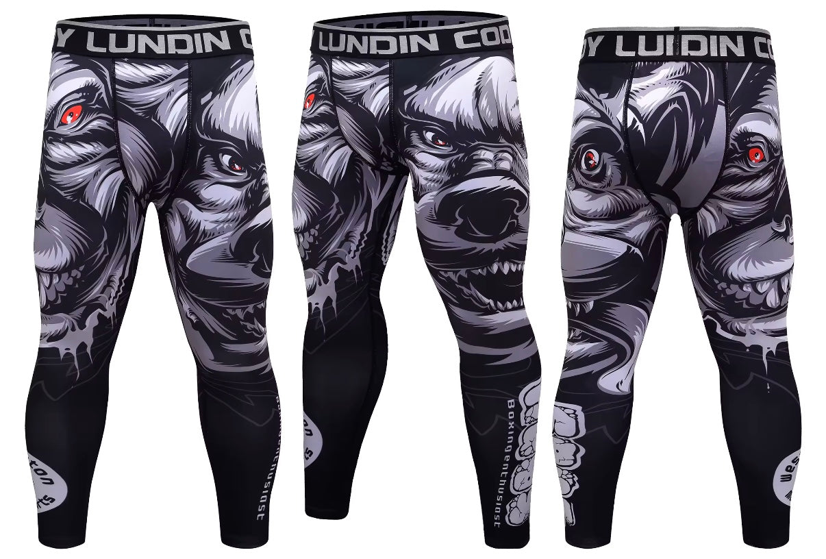 Dog Premium BJJ No Gi / MMA Set. Rash Guard, Shorts & Spats - MADE TO ORDER 2 WEEK DISPATCH