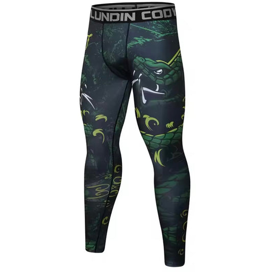 Snake Premium Compression Spats For BJJ, MMA, Wrestling, CrossFit, Yoga, Running, Cycling, and More - MADE TO ORDER 2 WEEK DISPATCH