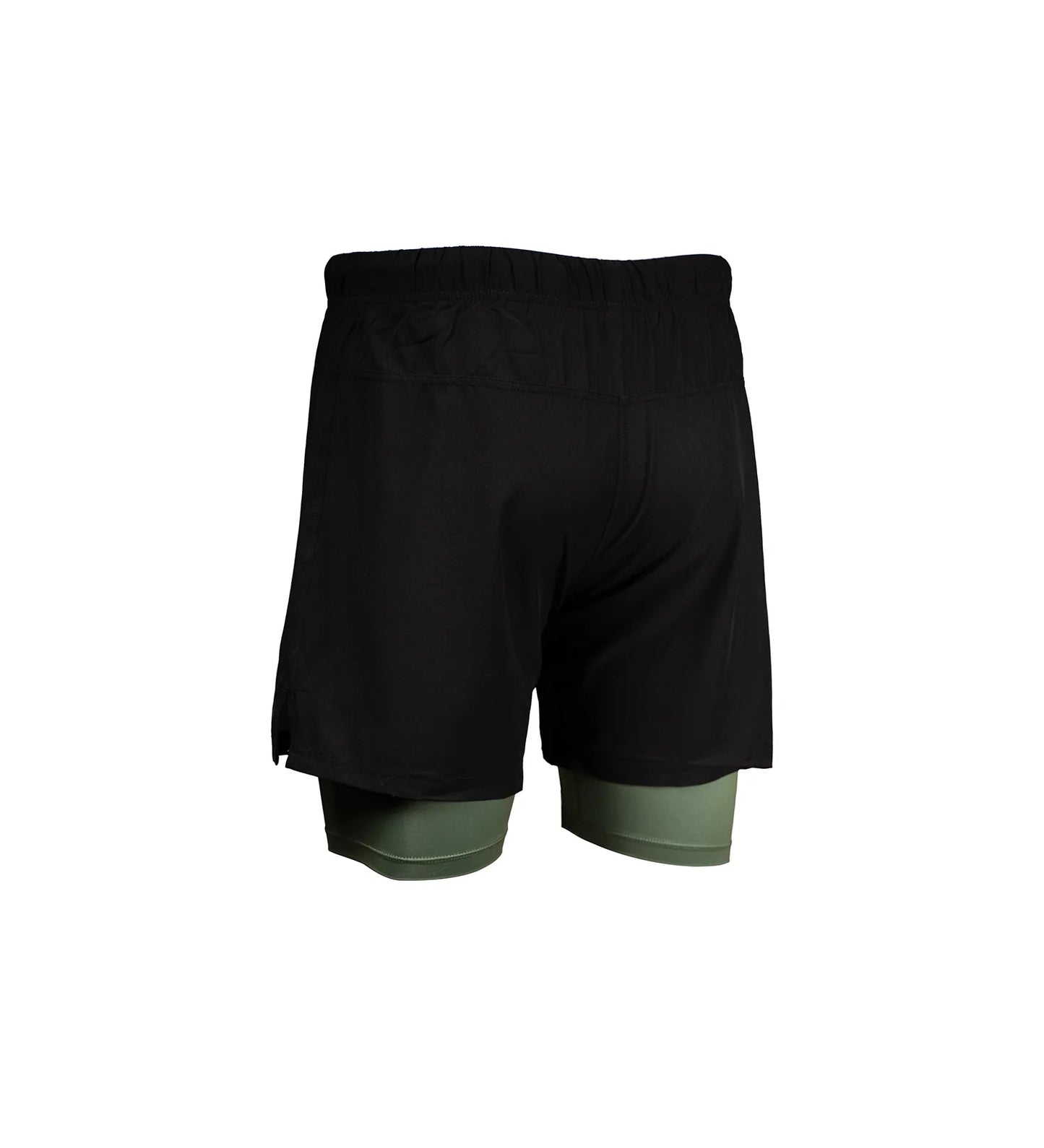 Progress Jiu Jitsu Academy Plus Hybrid Shorts - Black/Green