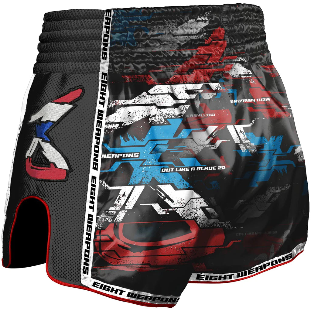 8 Weapons Cut Like A Blade 2.0 Muay Thai Shorts