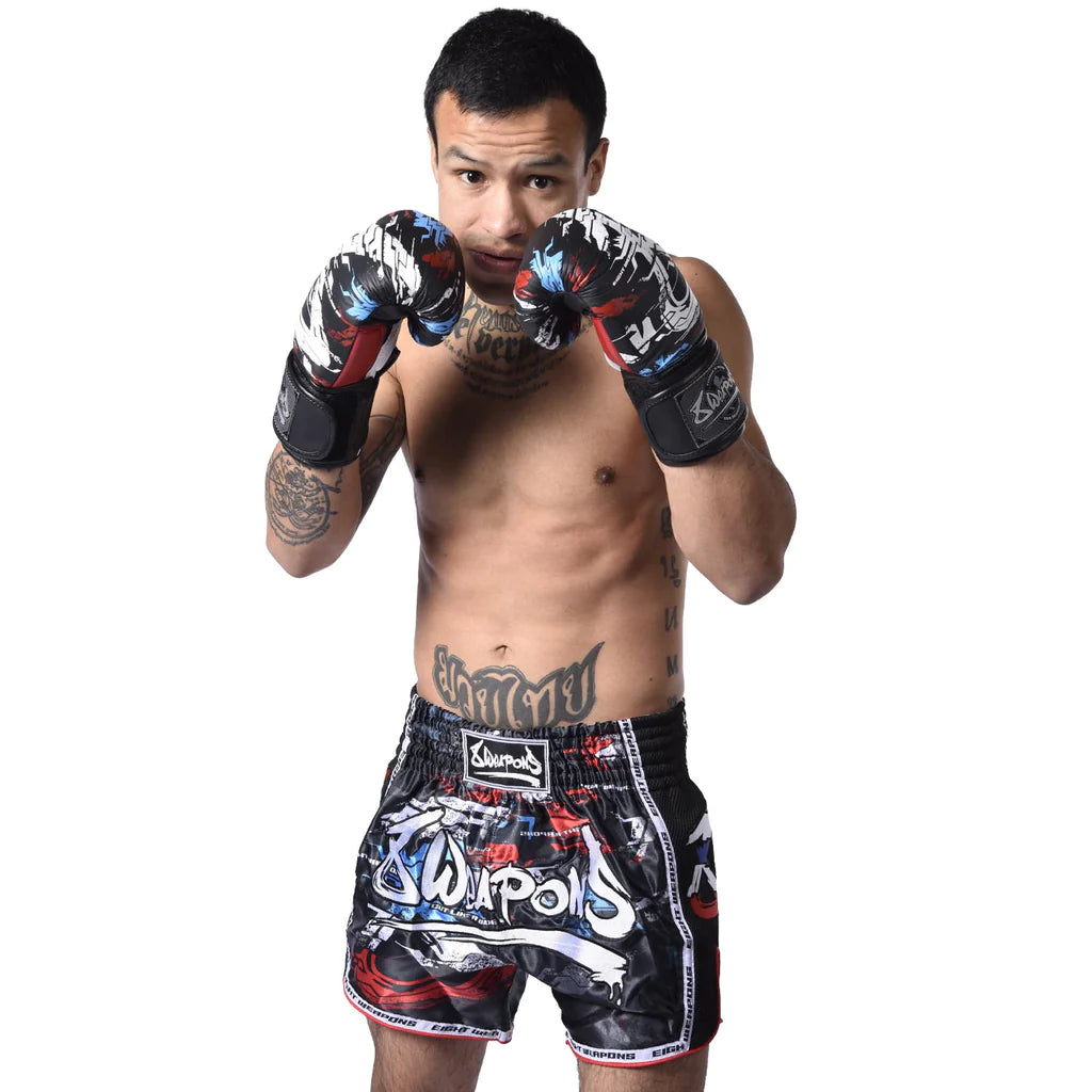 8 Weapons Cut Like A Blade 2.0 Muay Thai Shorts