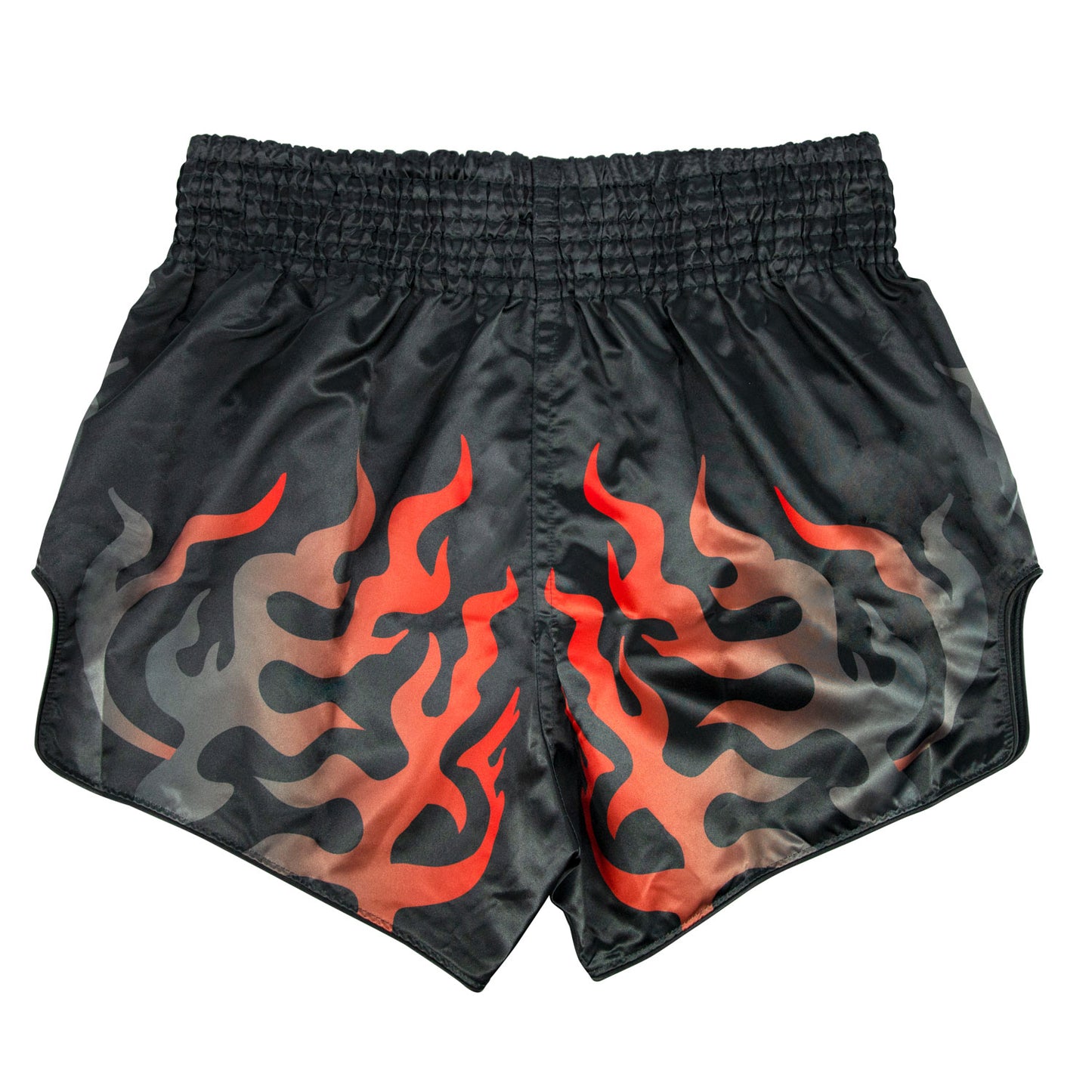 Fairtex Slim Cut Muay Thai Fight Shorts - Black Volcano