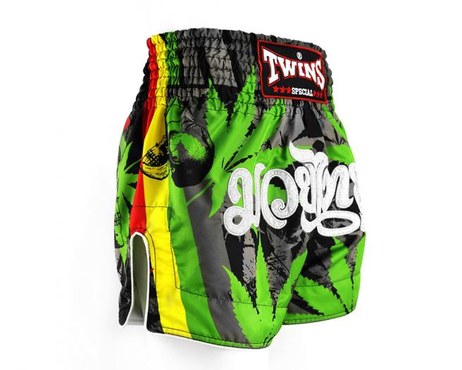 Twins Muay Thai Grass Fight Shorts