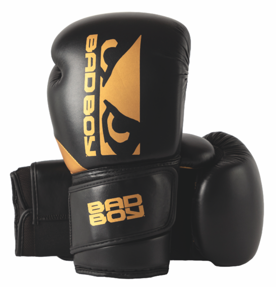 Bad Boy Zeus Matte Boxing Gloves  - Black/Gold