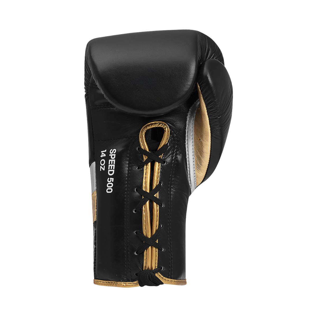 Adidas Adispeed Pro Lace Boxing Gloves - Black