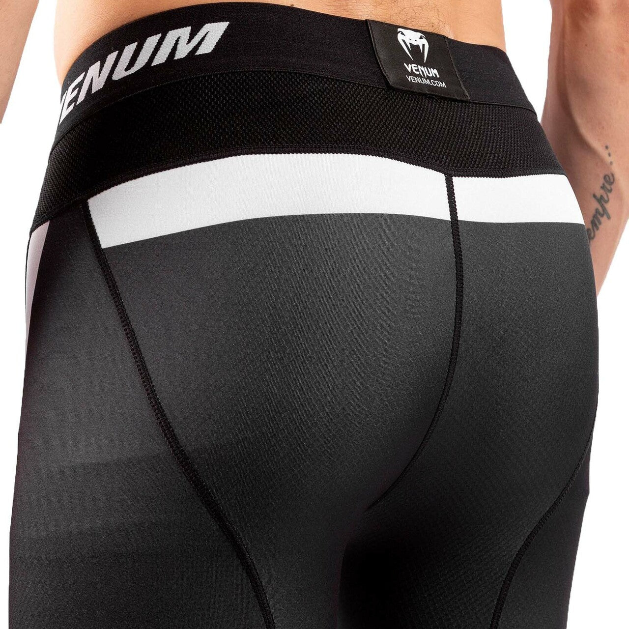 Venum No Gi Grappling Black/White Compression Spats