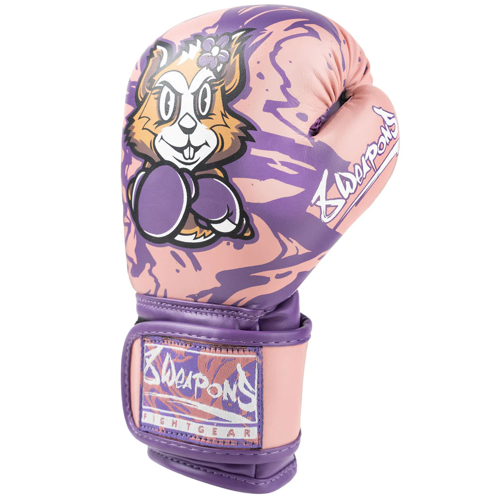 8 Weapons Kids Jenny Muay Thai Boxing Gloves