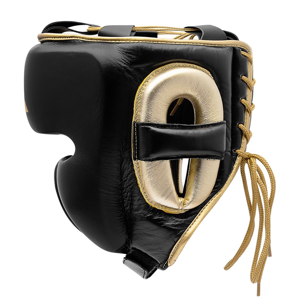 Adidas Adistar Pro Boxing Head Guard - Black/Gold