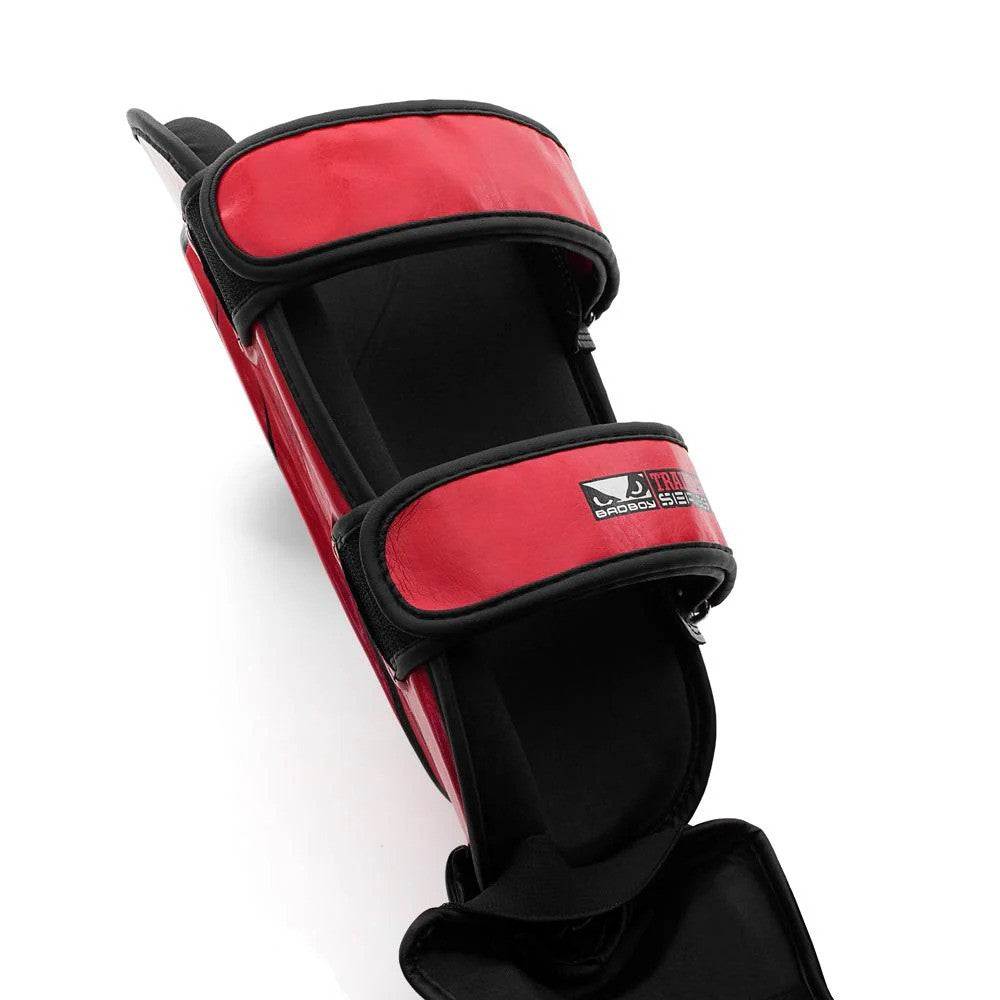 Bad Boy Kids MMA /Muay Thai Shin Pads - Black/Red